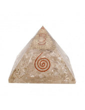 Charger l'image dans la visionneuse de la galerie, Pyramide en Quartz - Résine Orgonite avec Spirale