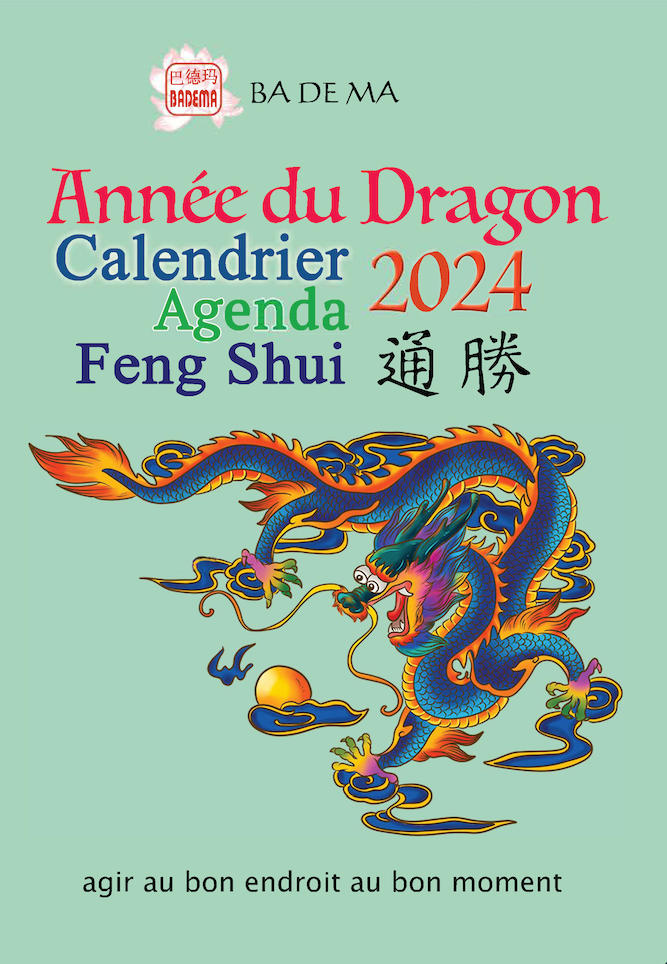 Année du Dragon – Calendrier Feng Shui 2024 – Editions Servranx