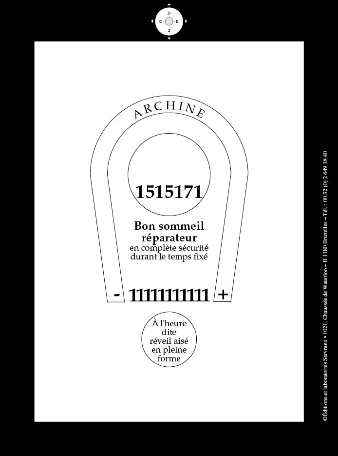 N° 26 - ARCHINE - Bon repos – Editions Servranx