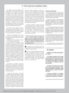 N° 09 - Syntoniseur pour radiesthésie médicale: NOTICE ESPAGNOLE SOLAMENTE