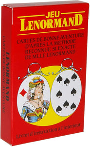 Petit Lenormand - Méthode de cartomancie + jeu ( RUPTURE DE STOCK)