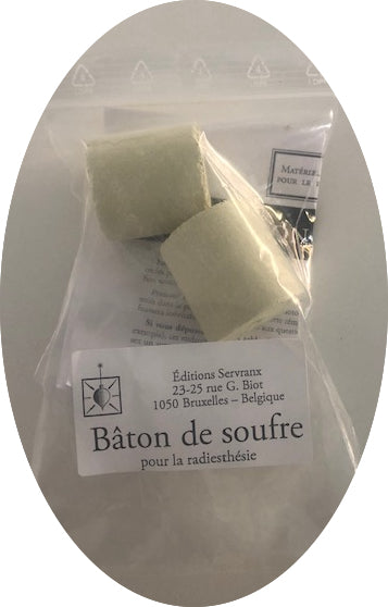 Soufre en bâtons