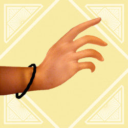 Bracelet poly-métallique - NOIR - 20 cm – Ø 6,7 cm