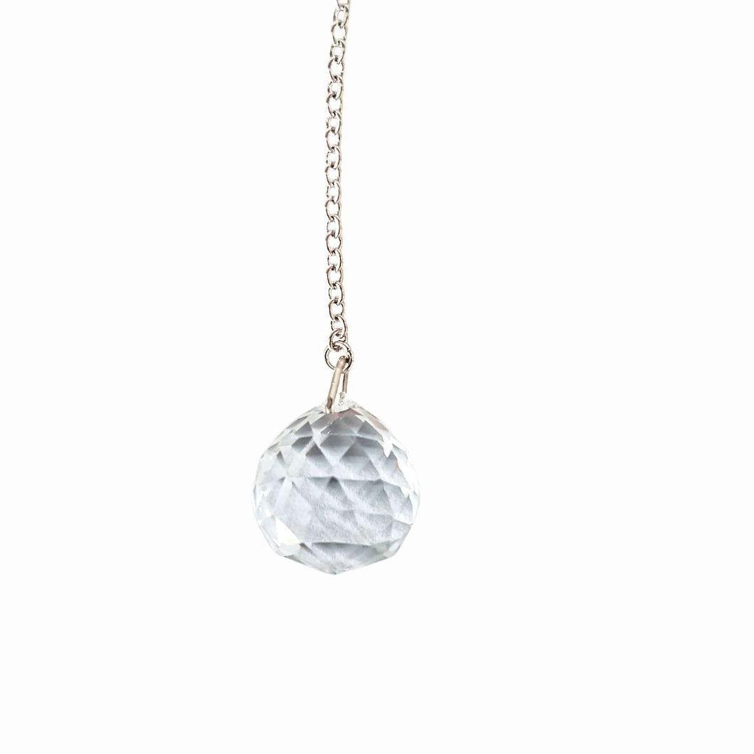 P28 - Pendule cristal à facettes